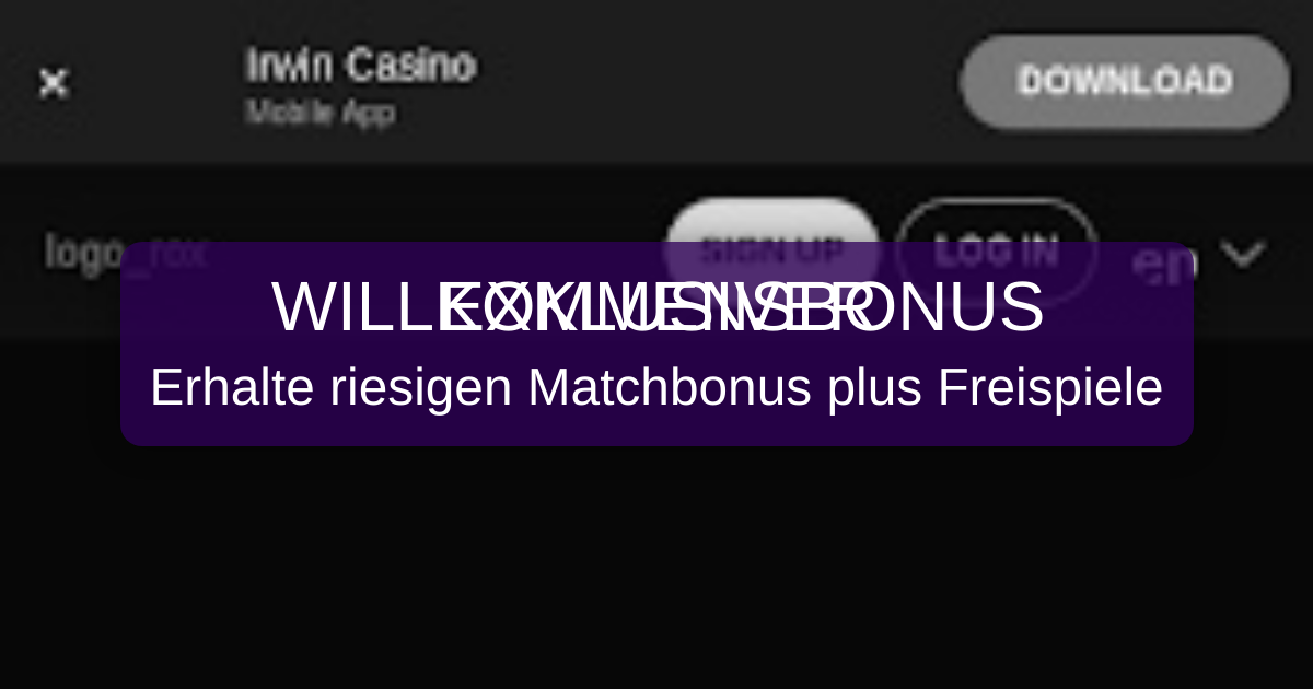 Irwin Casino Deutschland